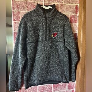 NFL Arizona Cardinals Long Sleeve 3/4 Zip Jacket